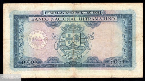 Португальский Мозамбик 1000 эскудо 1953 /А194 - additional Photos