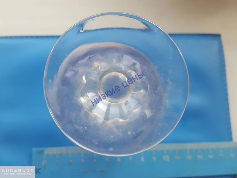 Бокал Фужер Алмазная грань Размер 6 х 12 см - additional Photos