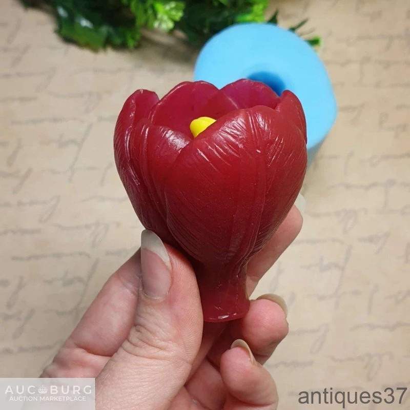 Силиконовая форма - 3D - Тюльпан № 2 - additional Photos