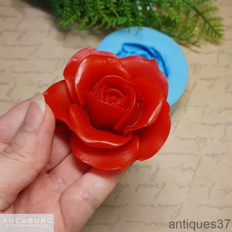 Силиконовая форма МИНИ - 3D - Роза №3 - additional Photos