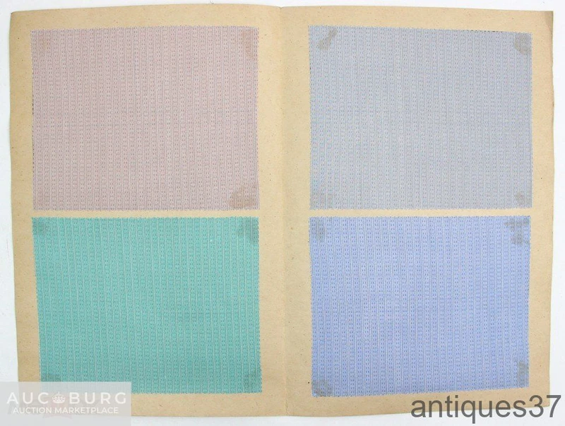 Образец ткани рис. №6784, худ. Николаев, колорист Мамонов. Фабрика БИМ им. Варенцовой, г. Иваново - additional Photos