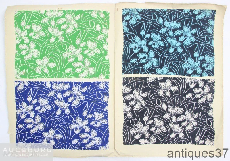 Образец ткани рис. №6789, худ. Ананьина, колорист Мамонов, фабрика БИМ им. Варенцовой, г. Иваново - additional Photos