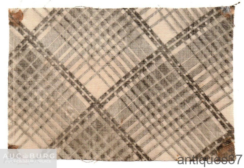 Фрагмент ткани "Стальная клетка", авангард, 1920-1930-е гг. - additional Photos