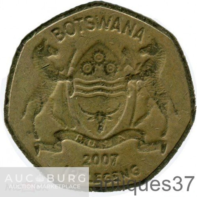Монета 1 пула 1991-2007 г., Ботсвана - additional Photos