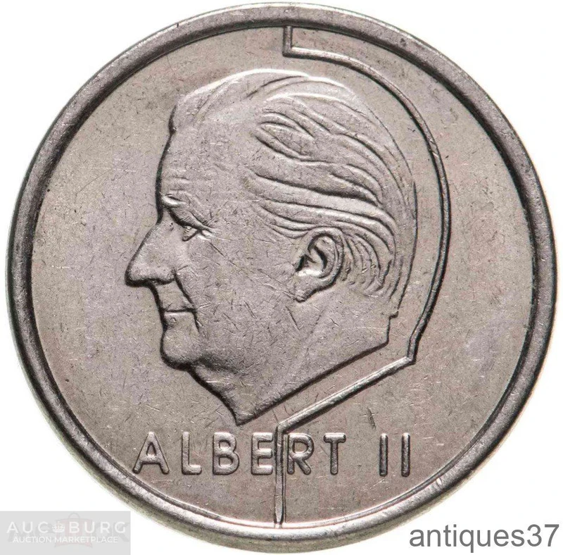 Монета 1 франк 1994-2001 г., Бельгия (Надпись на французском - BELGIQUE) - additional Photos