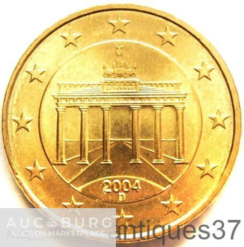 Монета 10 евроцентов 2002-2006 г., Германия - additional Photos