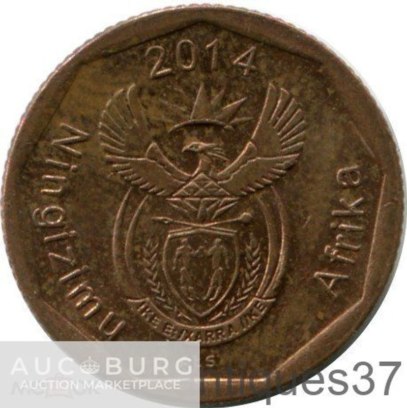 Монета 10 центов 2014 г., ЮАР - additional Photos