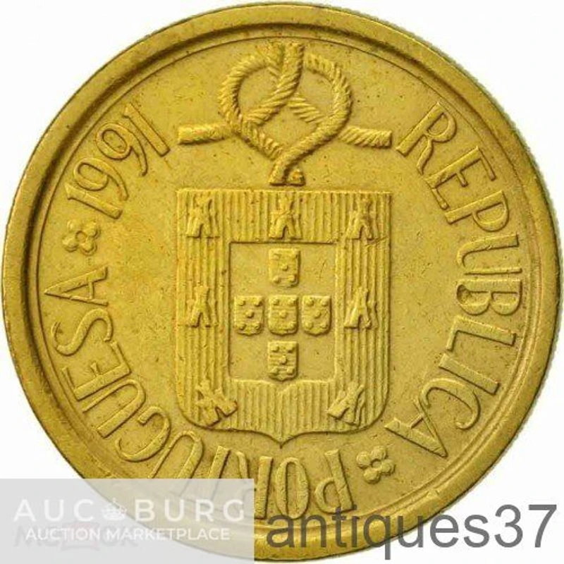 Монета 10 эскудо 1986-2001 г., Португалия - additional Photos