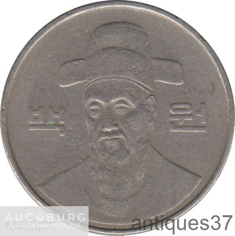 Монета 100 вон 1986 г., Южная Корея - additional Photos