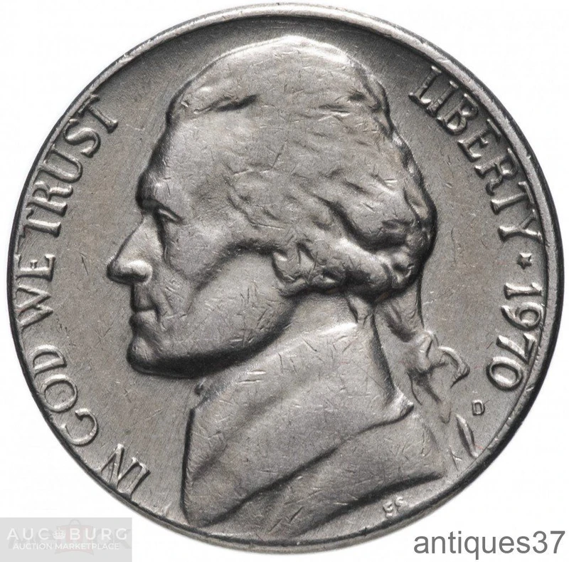 Монета 5 центов 1946-2003 г., США, Джефферсон Никель - additional Photos