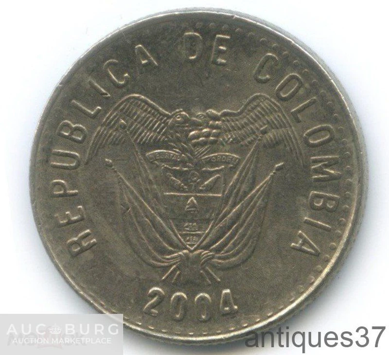 Монета 50 песо 1989-2009 г., Колумбия - additional Photos