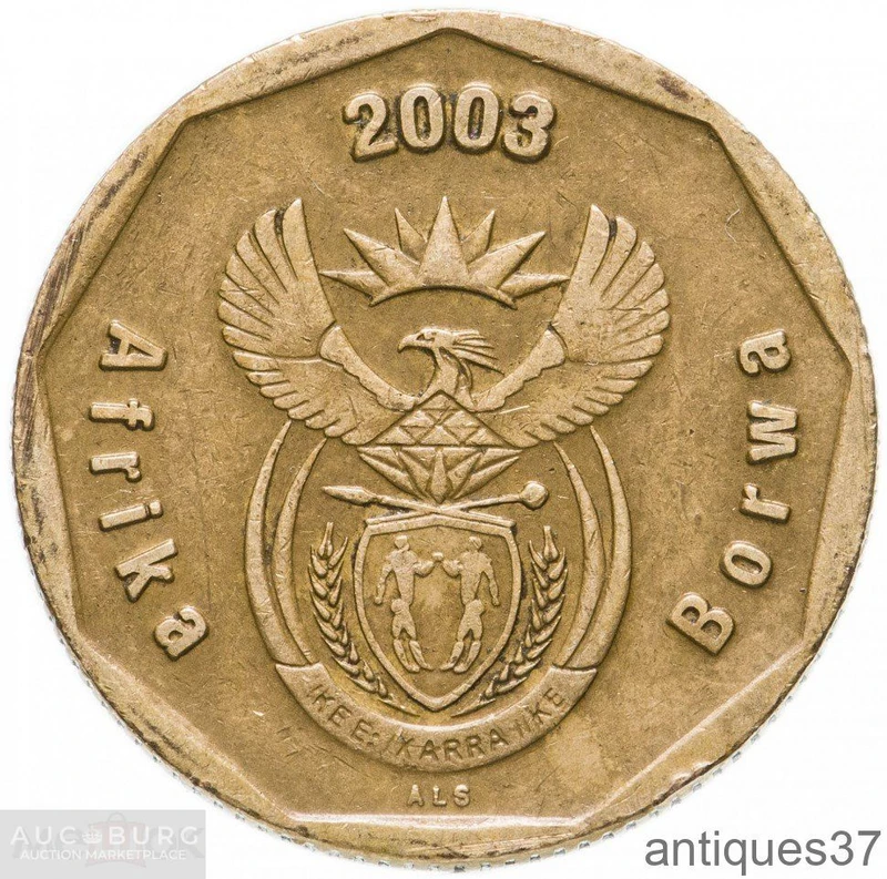 Монета 50 центов 2003 г., ЮАР - additional Photos