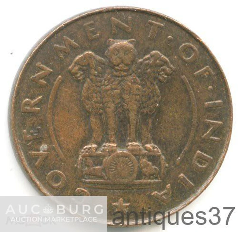 Монета 1 пайс 1950-1955 г., Индия - additional Photos