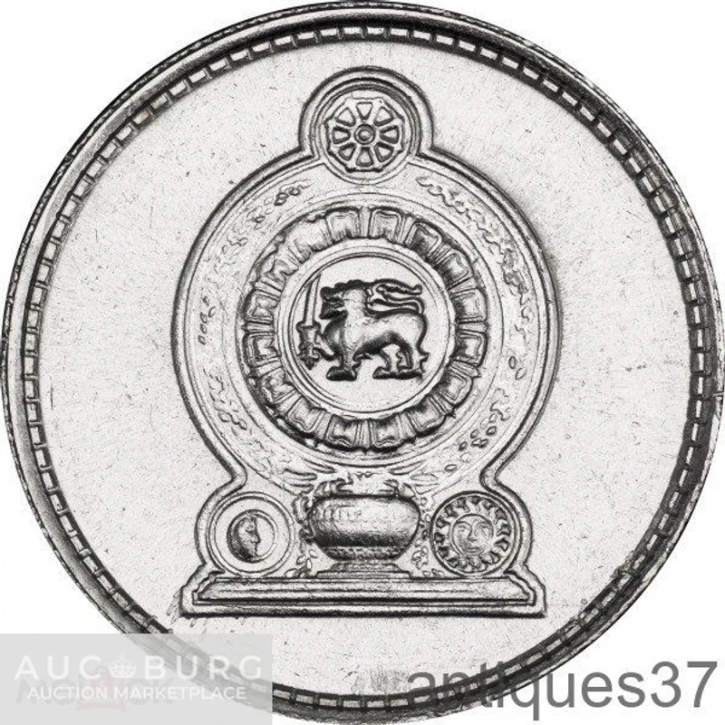 Монета 25 центов 1975-1978 г., Шри-Ланка - additional Photos