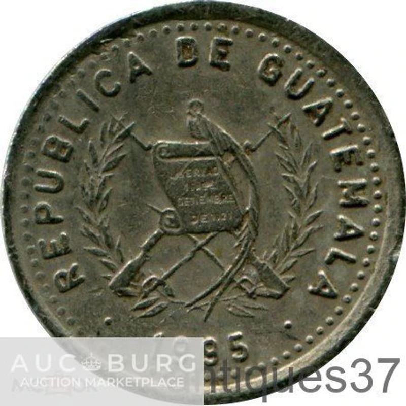 Монета 5 сентаво 1977-2008 г., Гватемала - additional Photos