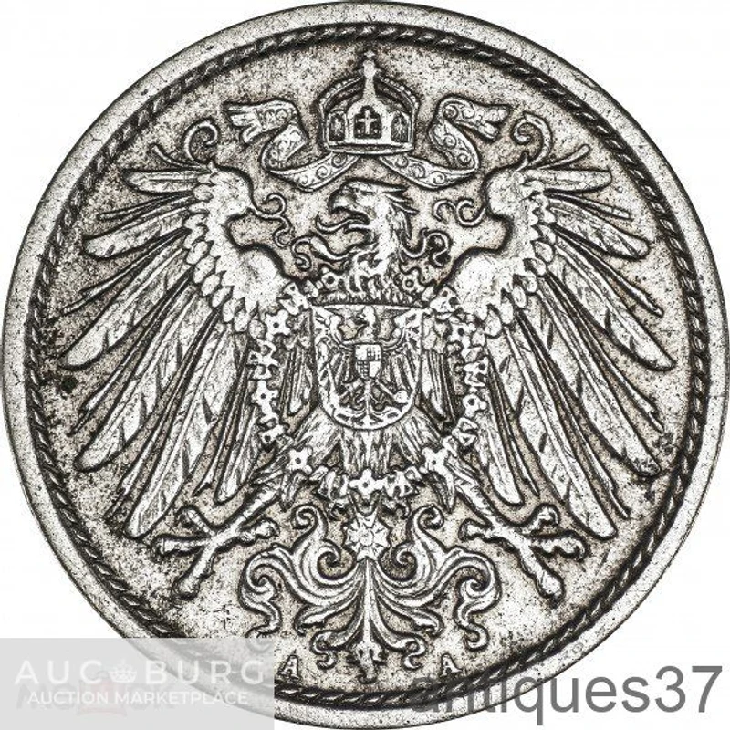 Монета 10 пфеннигов 1914 г., Германия - additional Photos