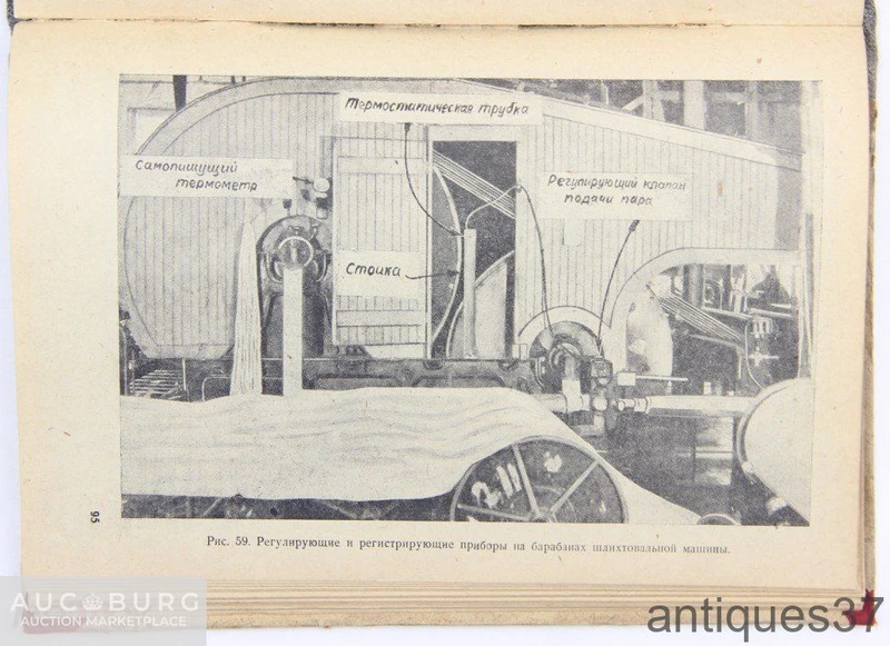 Книга Прядильно-ткацкое хлопчатобумажное производство в САСШ / М.К. Рунов, 1932 г. - additional Photos