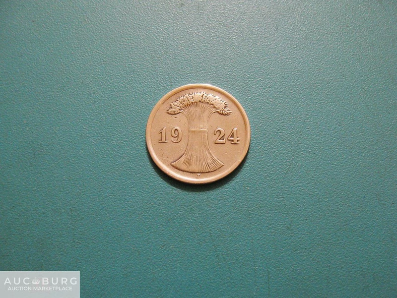 Германия. 2 рентенпфеннига 1924 г. (J) - additional Photos