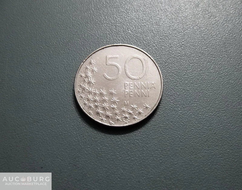 Финляндия. 50 пенни 1990 г. (Медведь) - additional Photos