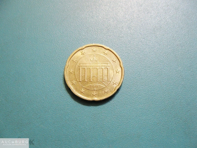 Германия. 20 евроцентов 2011 г. (G) - additional Photos